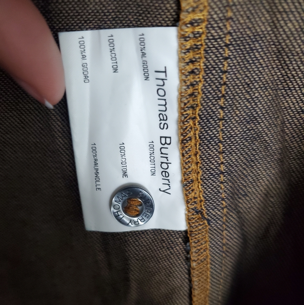 Thomas Burberry Button Down Shirt - Picture 4 of 8